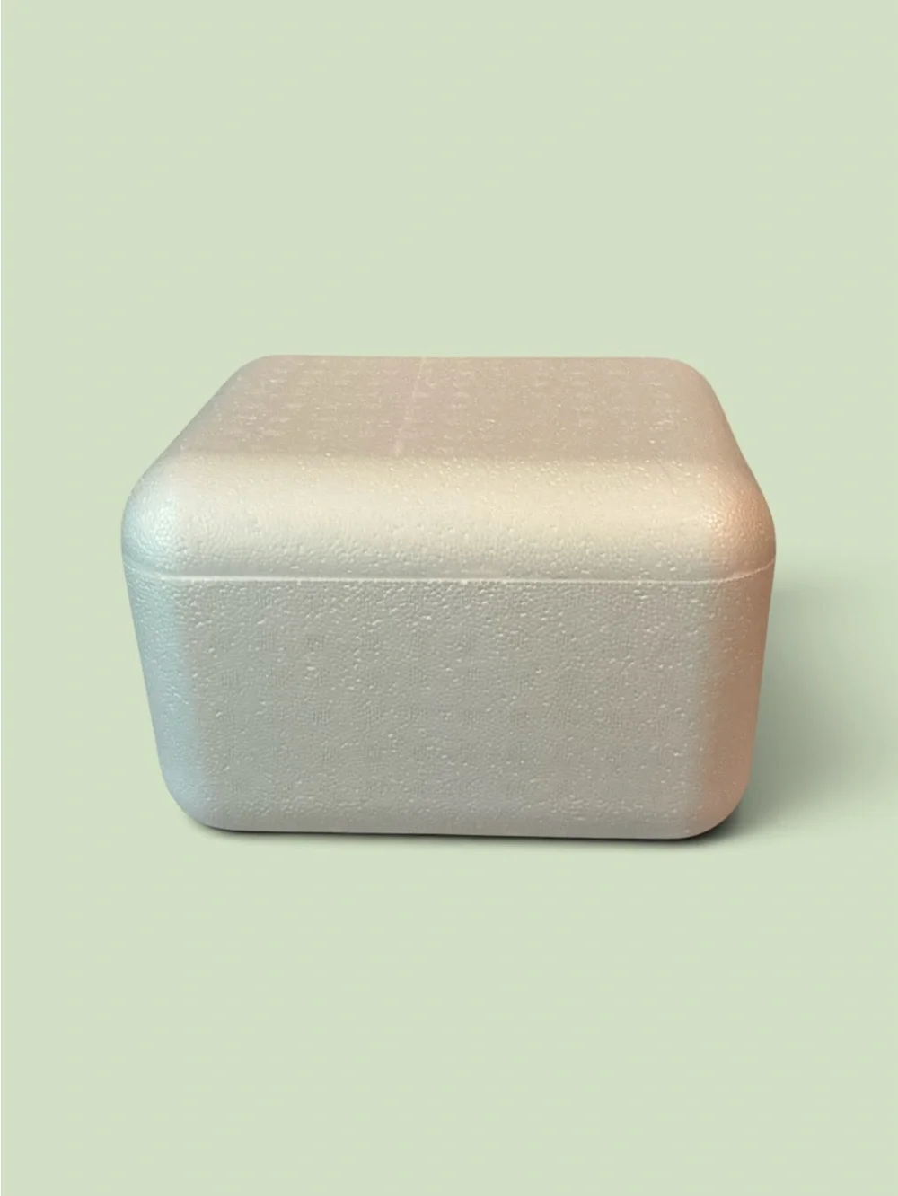 White Styrofoam Cooler ID 8